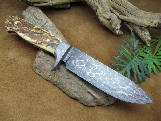 point drop bearing knives neilson mountain hollow spear knife custom hunter mammoth